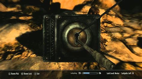 lockpicking skyrim|Skyrim:Lockpicking